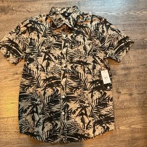 Volcom Warbler Size Small Men’s Button Shirt New With Tags